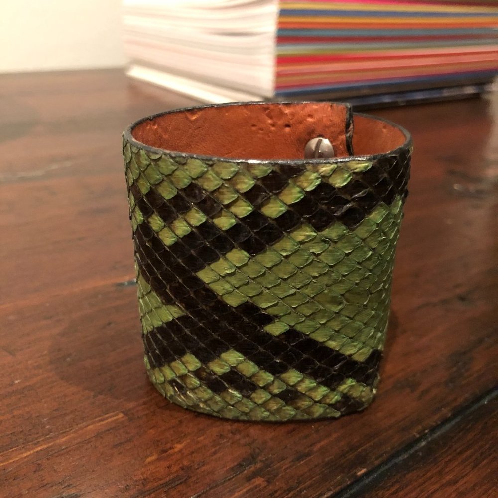 David Hall Hodges Custom Genuine Python Cuff - image 6